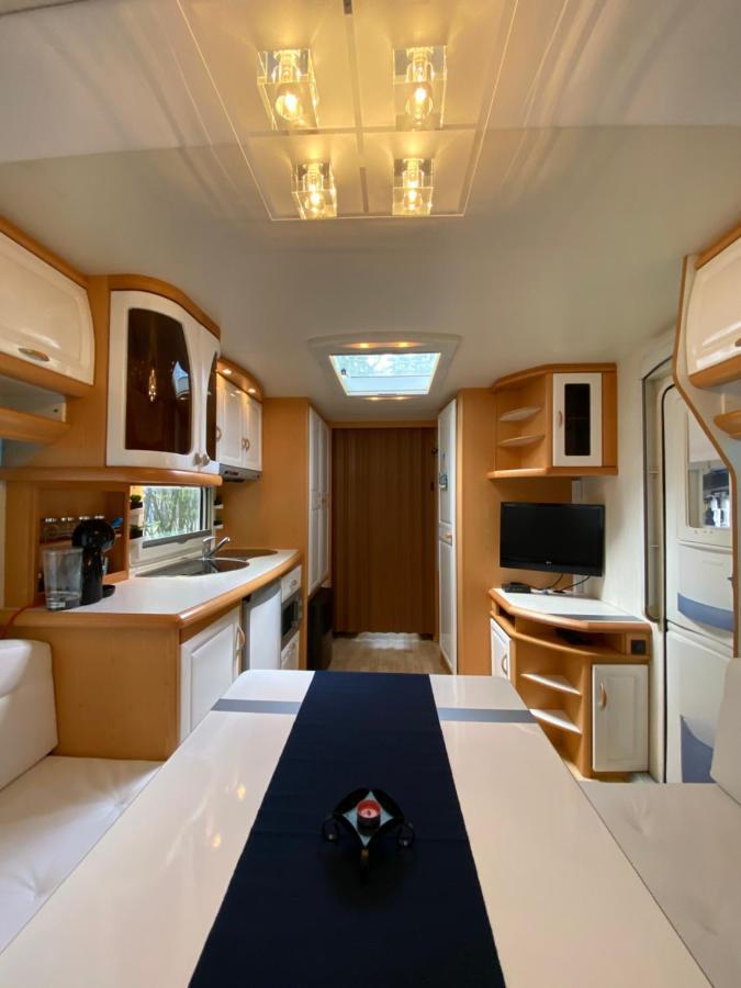 Przyczepa Abordaz Na Campingu Kormoran Hotel Hel Luaran gambar