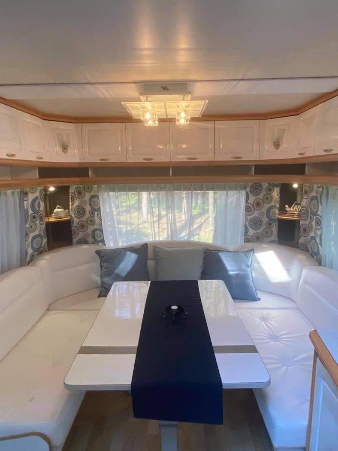 Przyczepa Abordaz Na Campingu Kormoran Hotel Hel Luaran gambar