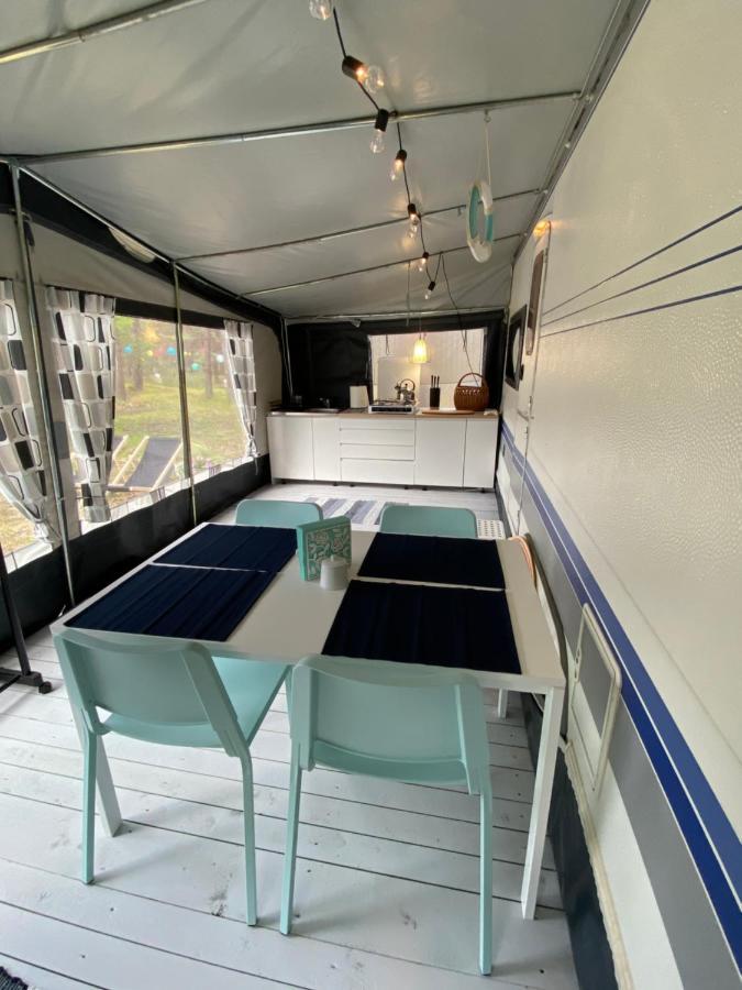 Przyczepa Abordaz Na Campingu Kormoran Hotel Hel Luaran gambar
